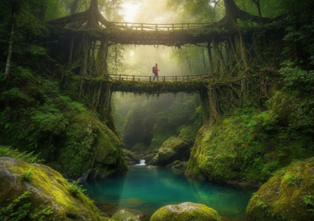 living root bridges meghalaya hero