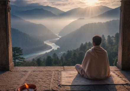 silent meditation retreat india hero