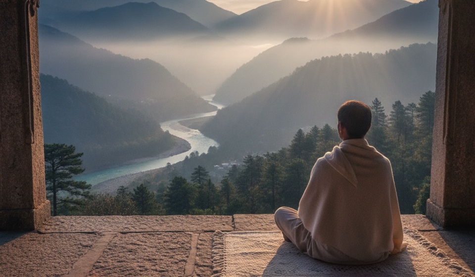 silent meditation retreat india hero