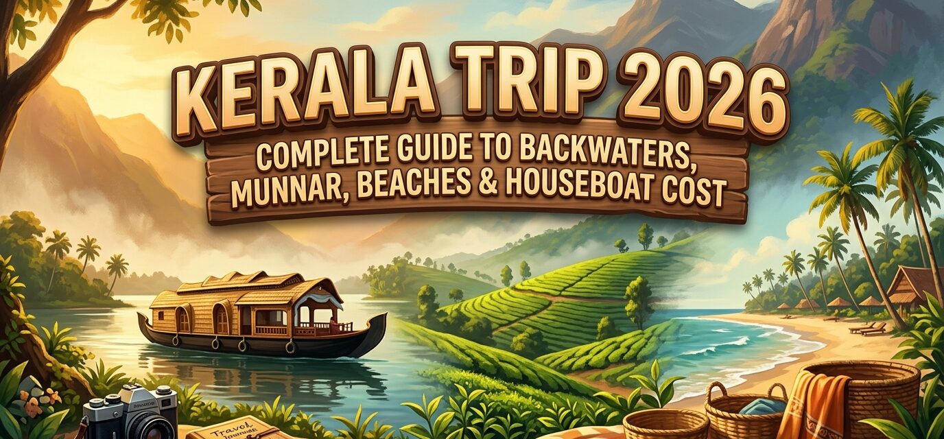 Kerala Trip 2026: Complete Guide to Backwaters, Munnar, Beaches & Houseboat Cost undefined 67