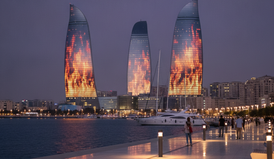 Azerbaijan itinerary from India hero