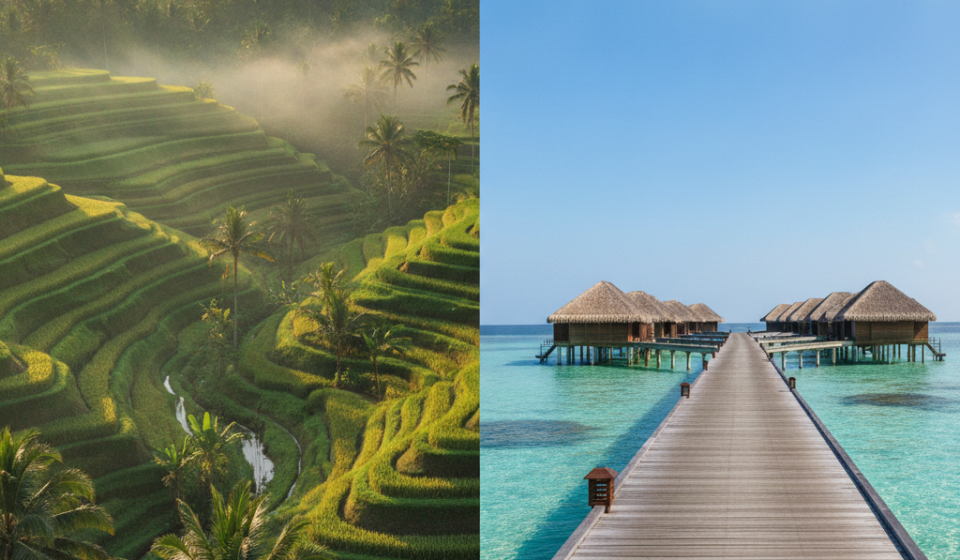 Bali vs Maldives for honeymoon hero