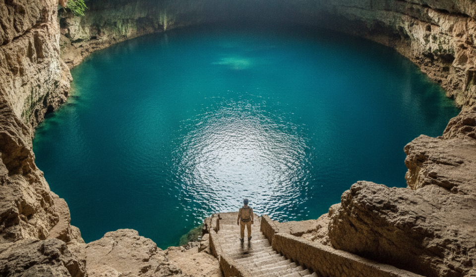 The Ultimate Bhimkund Travel Guide: How to Visit Madhya Pradesh’s Mysterious Blue Water Cave Bhimkund travel guide hero