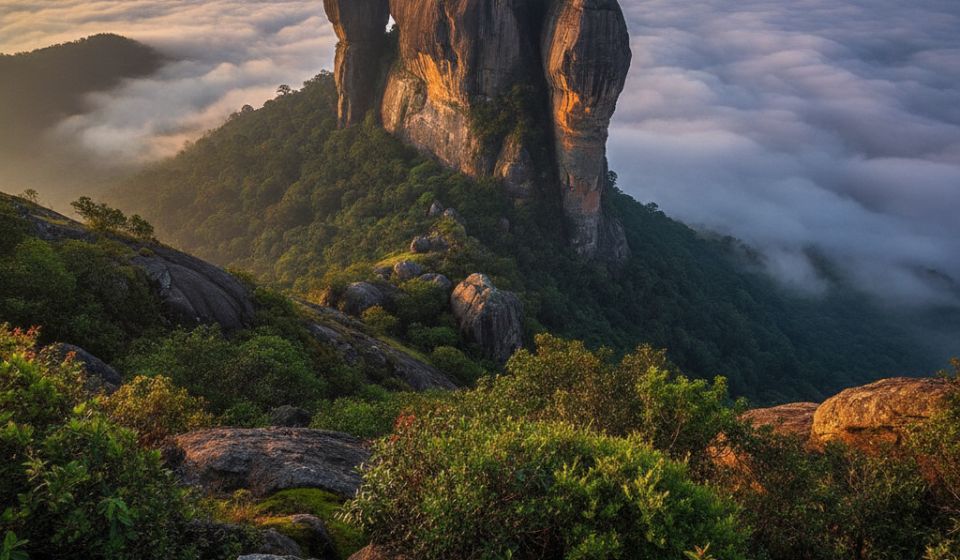 The Ultimate Illikkal Kallu Travel Guide: How to Visit Kerala’s Spectacular Misty Monolith Illikkal Kallu travel guide hero
