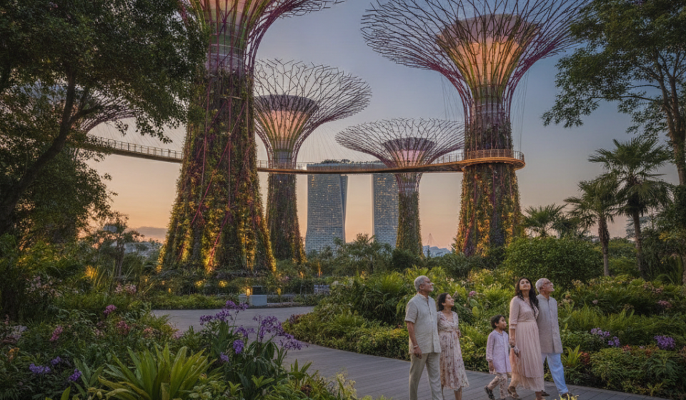 Singapore family tour package from India hero
